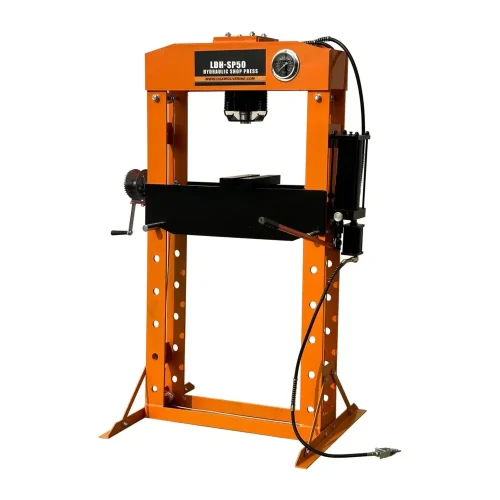 50 TON CAPACITY HYDRAULIC SHOP PRESS
