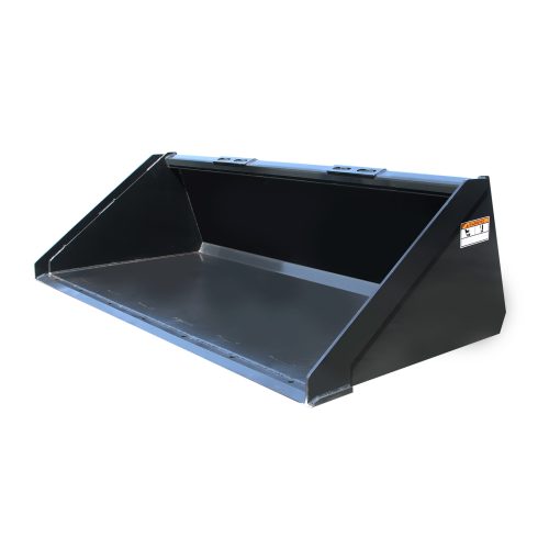 84" Skid Steer Bucket with Smooth Edge